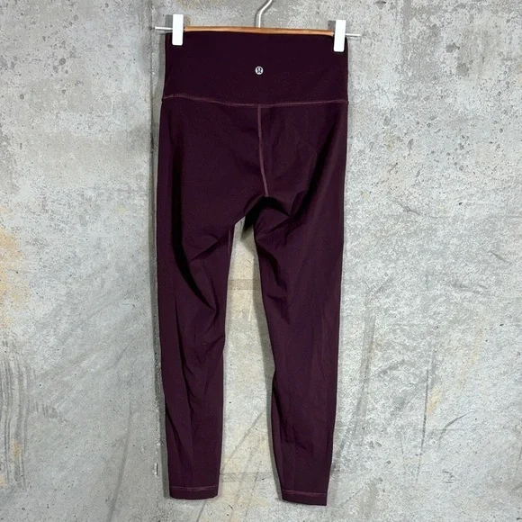Lululemon Athletica Dark Purple Leggings - Picture 2 of 5
